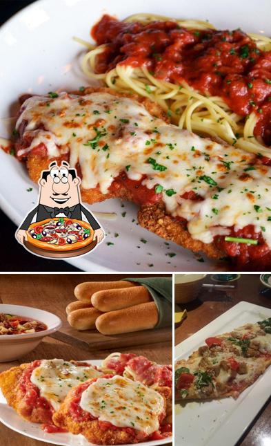 Закажите пиццу в "Olive Garden Italian Restaurant"