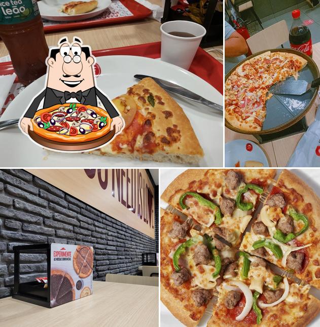 Experimente diferentes tipos de pizza