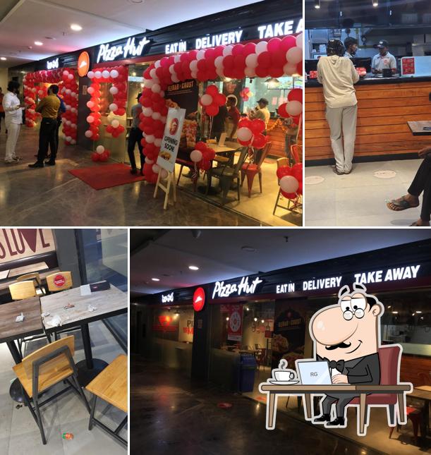 Check out how Pizza Hut looks inside