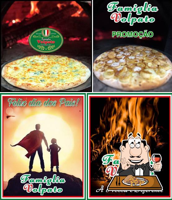 Consiga diferentes tipos de pizza