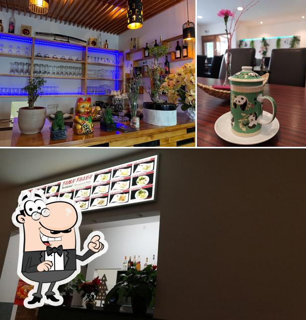 The interior of Thien Thanh Restaurant Asiatisches Restaurant