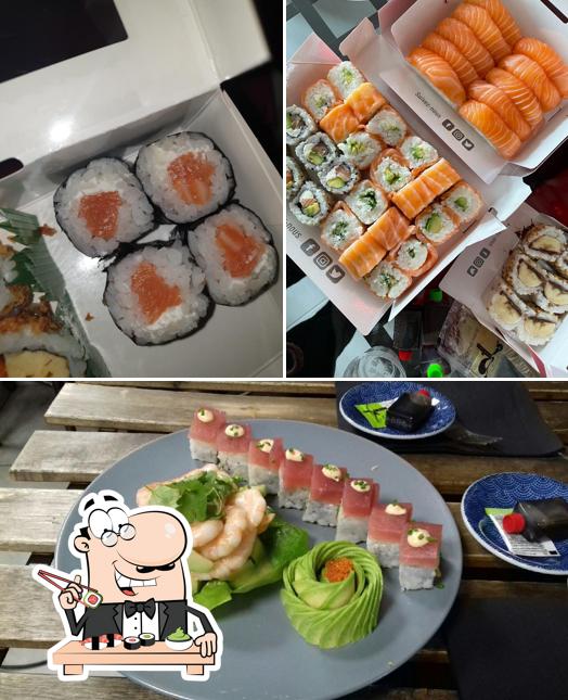 Les sushi sont offerts par Lady Sushi Montpellier