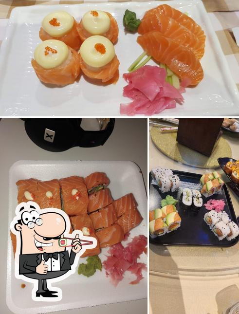 Prenez différentes options de sushi