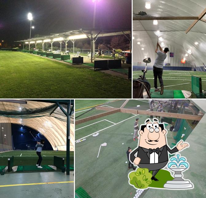 Découvrez l'espace ouvert de Le Club Dôme - Swing & Mini Golf