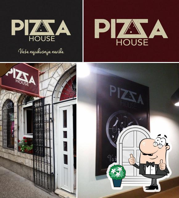 Das Äußere von Pizza House