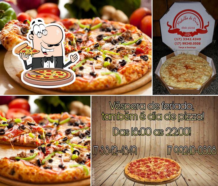 Peça pizza no Disk Pizza Medalha de Ouro