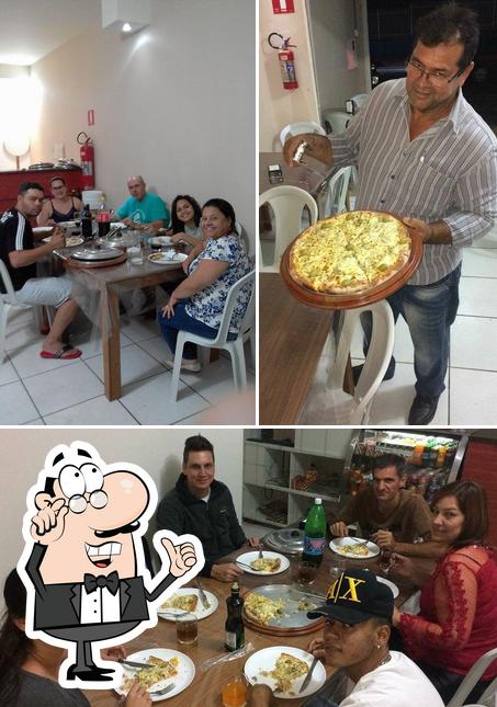 O interior do Don Cirelli Pizzaria