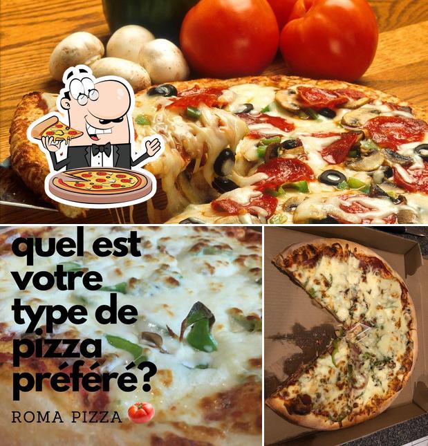 Commandez des pizzas à Roma Pizza Plus