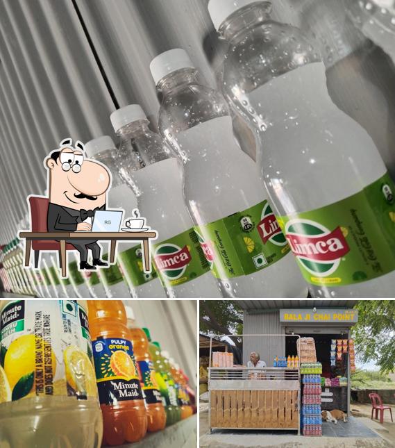 The interior of Bala Ji Chai Point