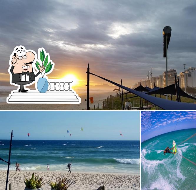 O exterior do Clássico Beach Club - DownWind