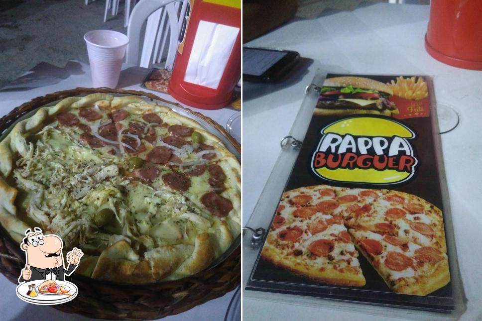 Experimente pizza no Rappa Burguer