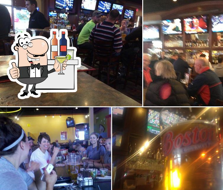Boston's Restaurant & Sports Bar in Spokane Valley Restaurant menu