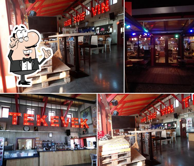 L'intérieur de La Guinguette -Resto & Bar