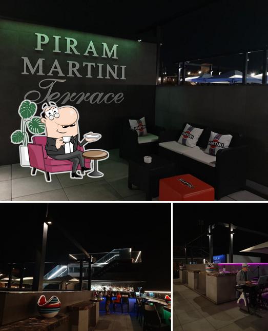 Gli interni di Piram Martini Terrace