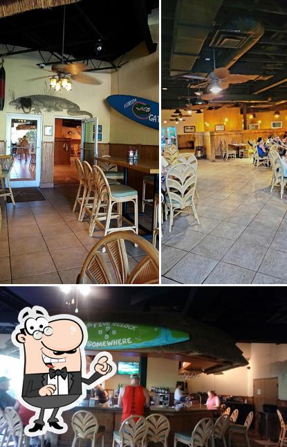 The interior of Tradewinds Bar & Grill