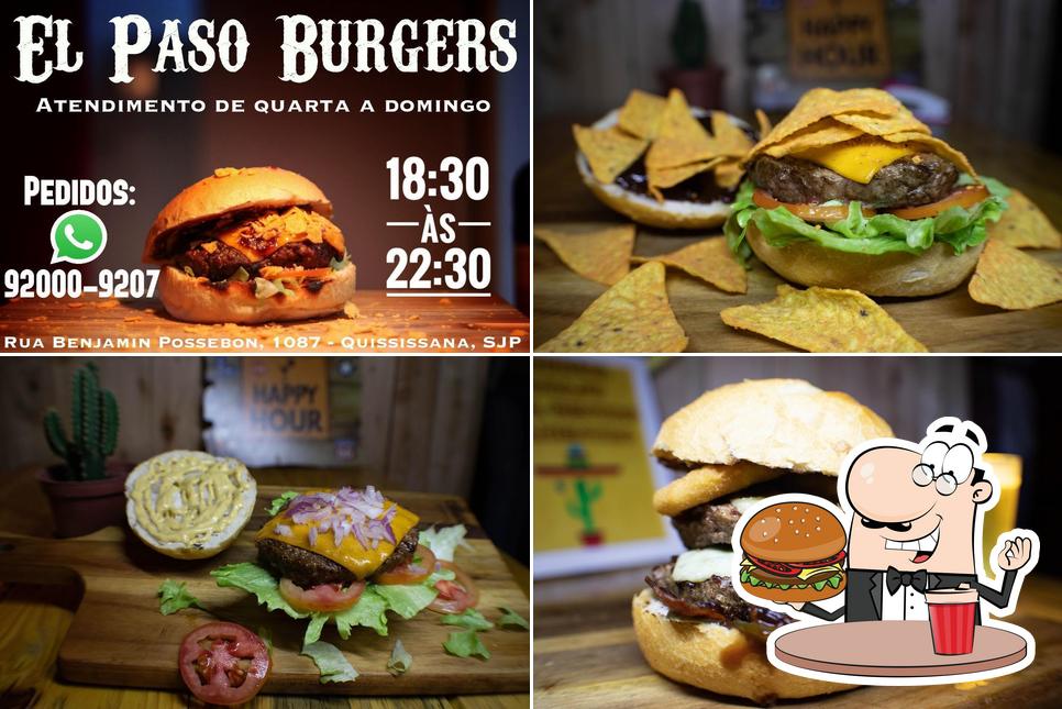 Os hambúrgueres do El Paso Burgers irão satisfazer diferentes gostos