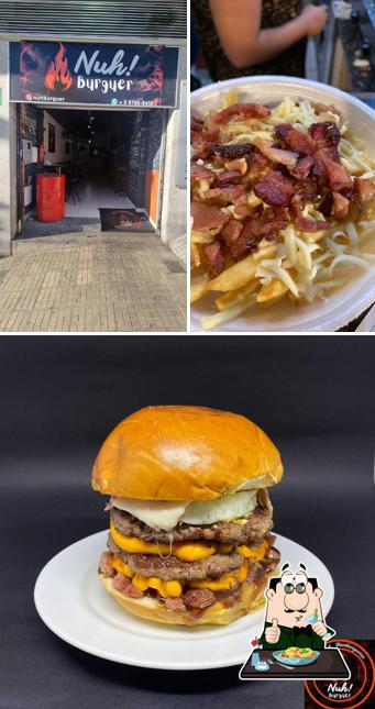 Comida em Nuh Burguer - Hamburgueria