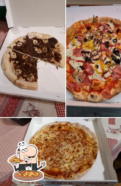 Choisissez des pizzas à Pizzeria Tatona