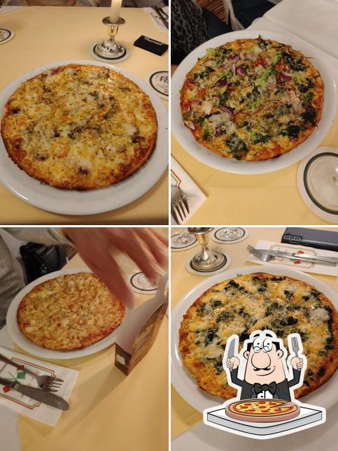 Try out pizza at Rosso Picante