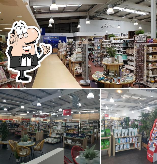 The interior of Dobbies Garden Centre Dunfermline
