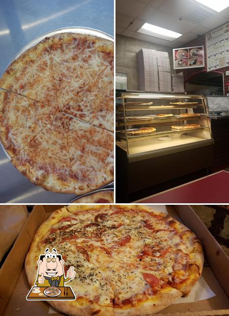 Prueba una pizza en Niki's Pizza Italian & Greek cuisine