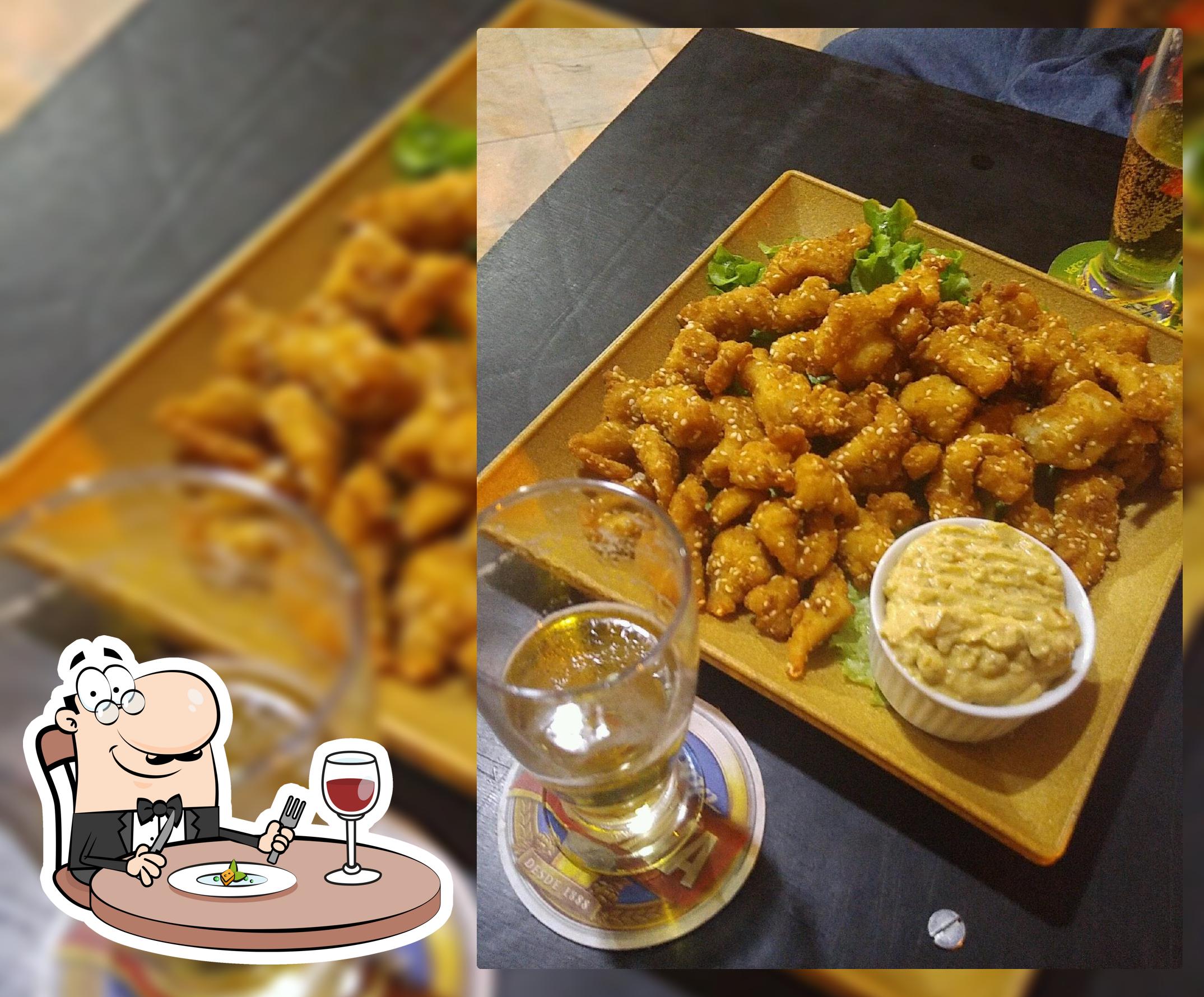 Platos en Pizzaria e Choperia Noite a Fora