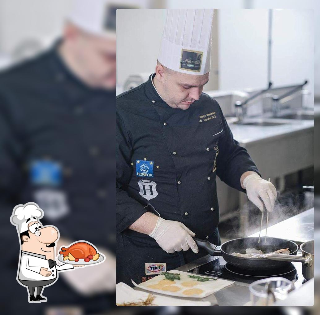 Le chef du restaurant