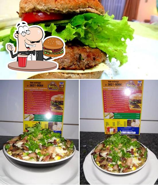 Experimente um hambúrguer no Bittu's Burguer