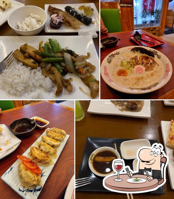 Food at Nihon Aji Ramen and Sushi
