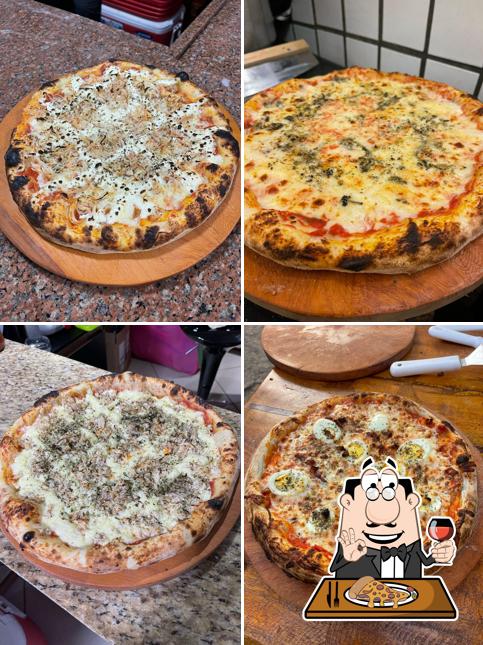 Escolha pizza no PECO PIZZA