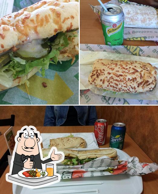 Comida em Subway