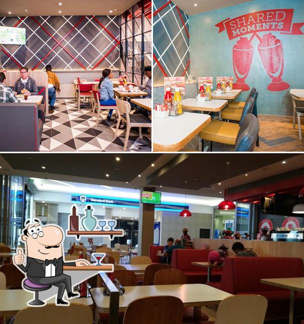 El interior de Wimpy