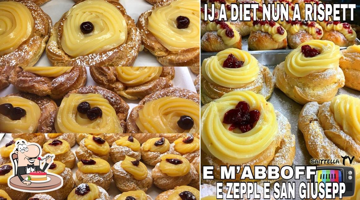 Bar Marino propone un'ampia selezione di dolci