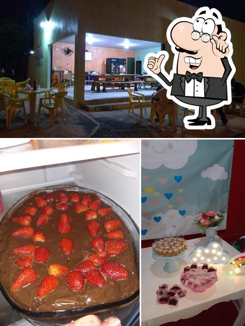 O interior do Esquina do lanche