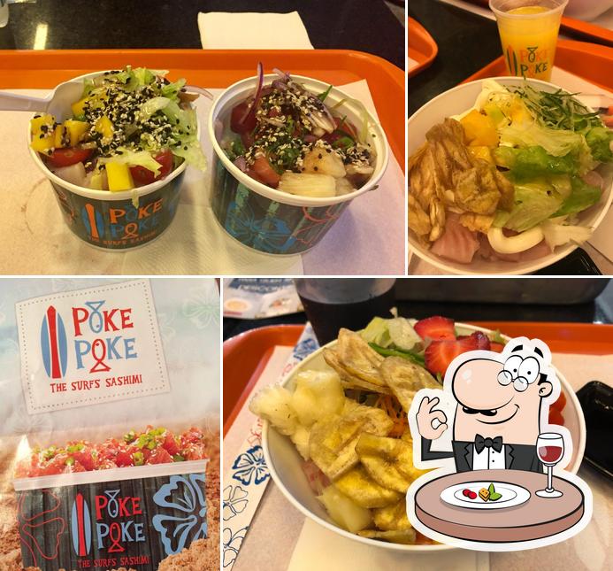 Comida em Poke Poke