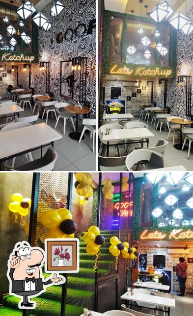 The interior of Goofys Cafe
