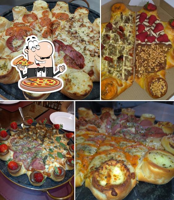 Experimente diferentes variedades de pizza