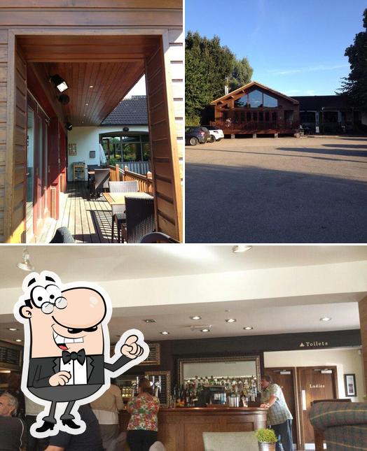 Among different things one can find exterior and bar counter at Farndon Boathouse Bar & Kitchen