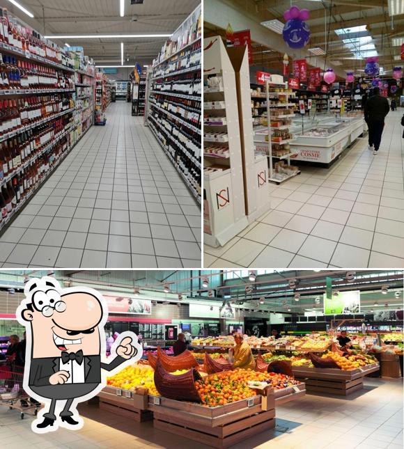 L'intérieur de Intermarché SUPER Escautpont