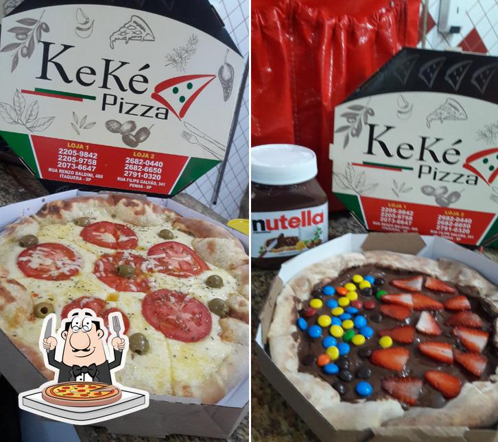 Consiga diversos variedades de pizza