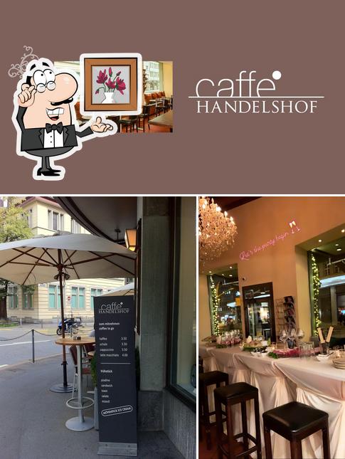 Gli interni di Caffé Handelshof