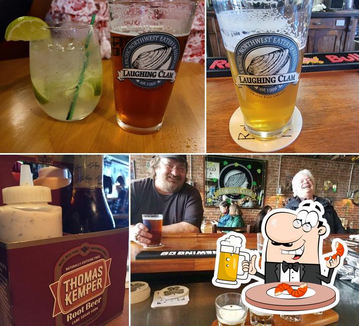 Menu of The Laughing Clam LLC pub & bar, Grants Pass reviews and ratings