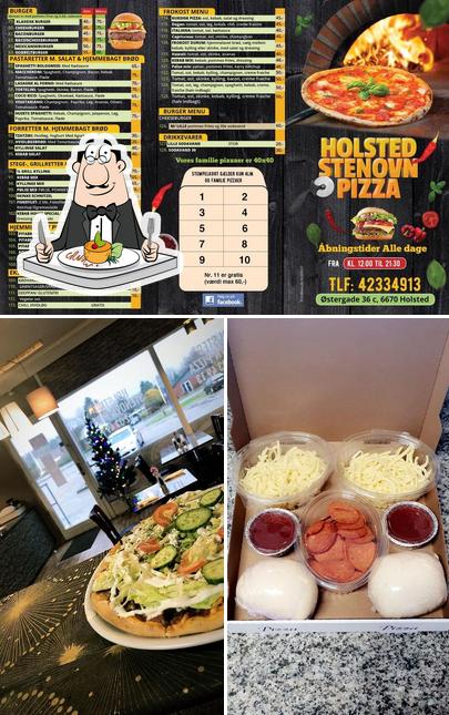 Holsted stenovns pizza