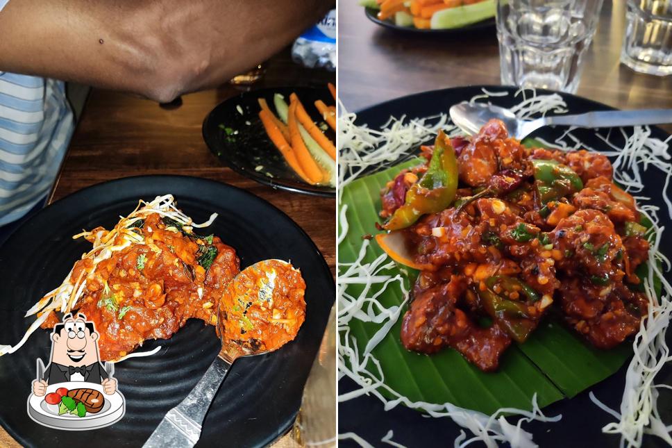 Samudra Bar & Restaurant offers meat meals