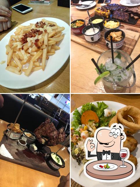 Platos en Detroit Steakhouse - Várzea Grande Shopping