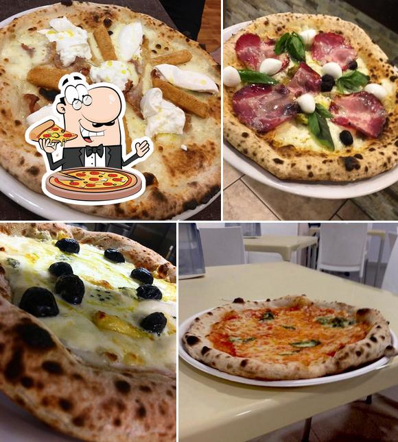 Ordina tra le molte varianti di pizza