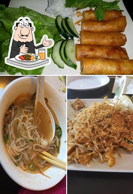 Food at Lemongrass Vietnamese and Thai Cuisine