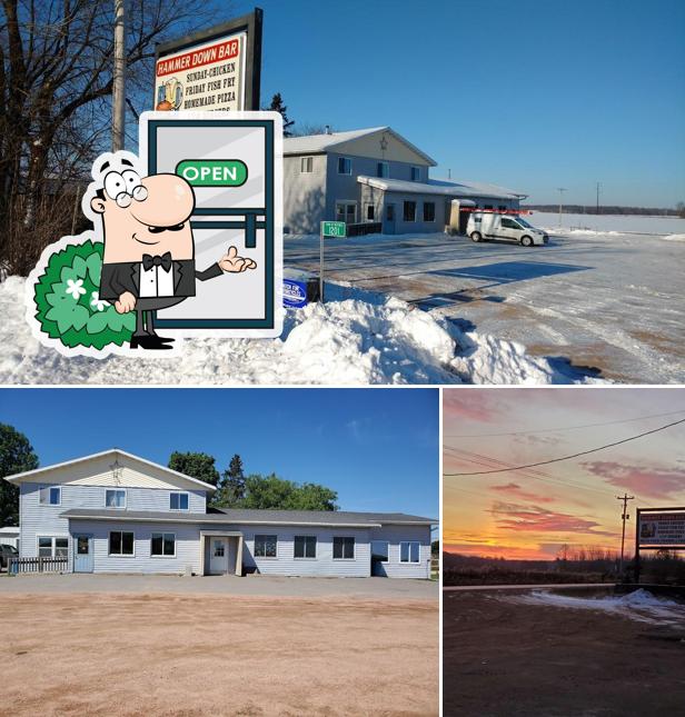 Hammer Down Bar in Mosinee Restaurant menu and reviews