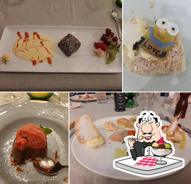 Ristorante Cucina Sant'Andrea bietet eine Auswahl von Süßspeisen