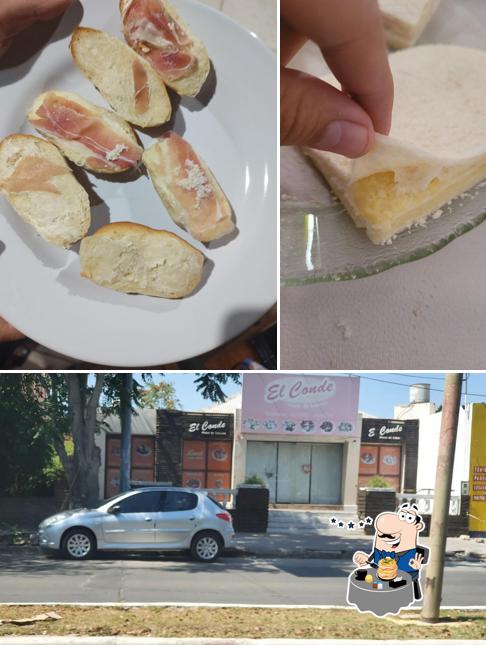 Помимо прочего, в Fabrica de Sandwich El Conde есть еда и внешнее оформление